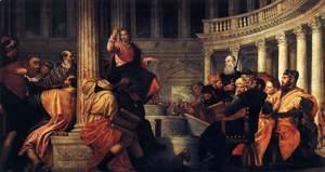 Paolo Veronese (Caliari) - Jesus among the Doctors in the Temple 1558
