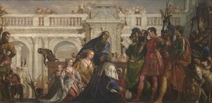 Paolo Veronese (Caliari) - The Family of Darius before Alexander 1565-70