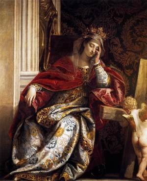 Paolo Veronese (Caliari) - The Vision of St Helena c. 1580