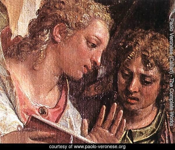 The Marriage of St Catherine [detail: 1]
