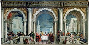 Paolo Veronese (Caliari) - Supper in the House of Levi, 1573
