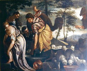 Paolo Veronese (Caliari) - Jacob at the Well