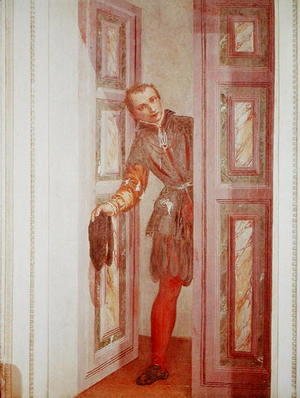 Paolo Veronese (Caliari) - A Servant at the Door, 156