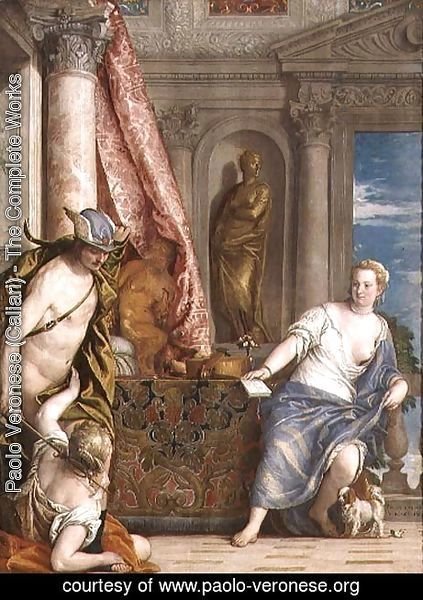 Paolo Veronese (Caliari) - Hermes, Herse and Aglauros, c.1576-84