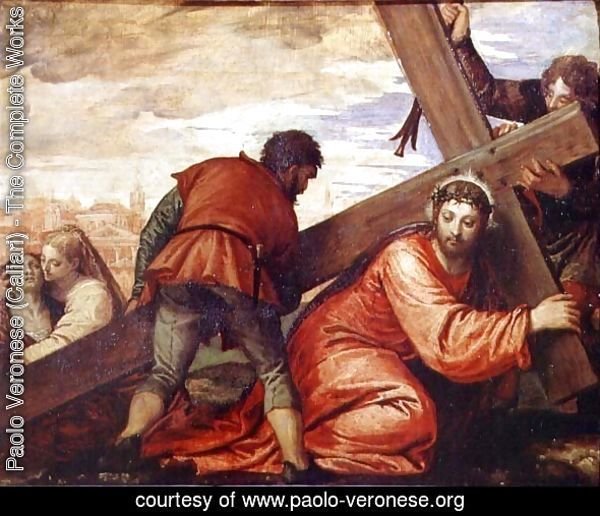 Christ Sinking under the Weight of the Cross