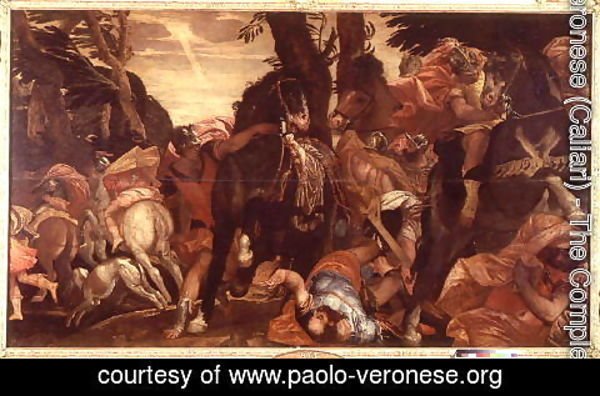 Paolo Veronese (Caliari) - The Conversion of Saul, p.1580