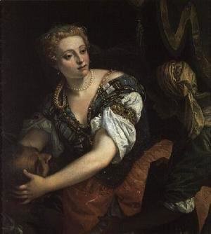 Paolo Veronese (Caliari) - Judith with the head of Holofernes, 1582