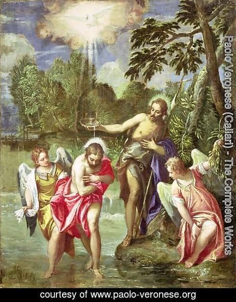 The Baptism of Christ, c.1580-88