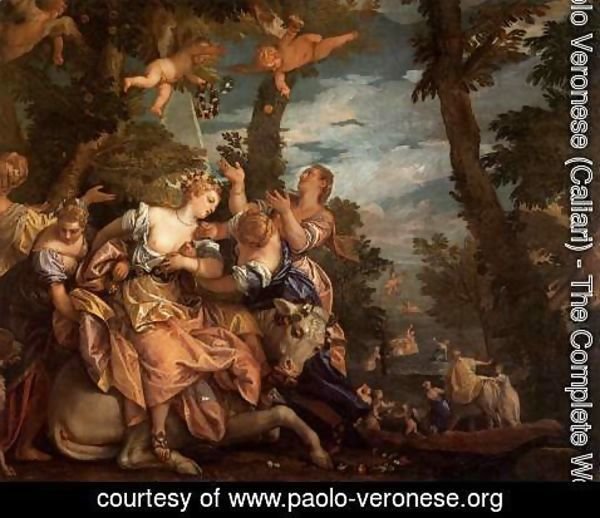 Paolo Veronese (Caliari) - The Rape of Europa 2