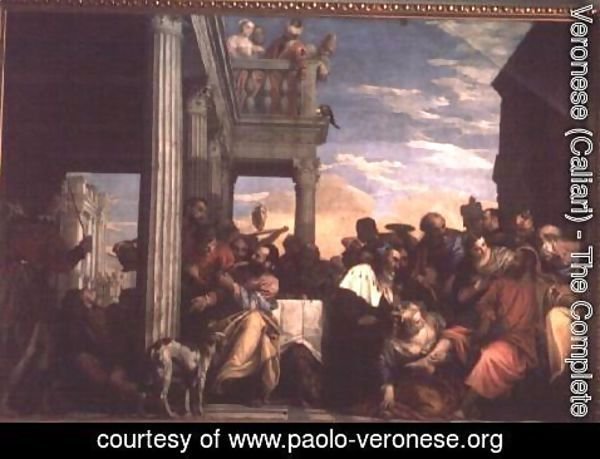 Paolo Veronese (Caliari) - Christ at Dinner in the House of Simon the Pharisee