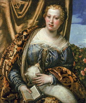 Paolo Veronese (Caliari) - Lady or St. Agnes