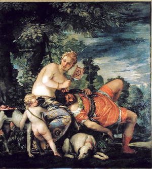 Venus and Adonis, 1580
