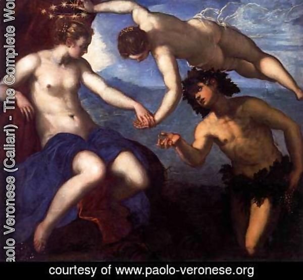 Paolo Veronese (Caliari) - Bacchus, Venus and Ariadne