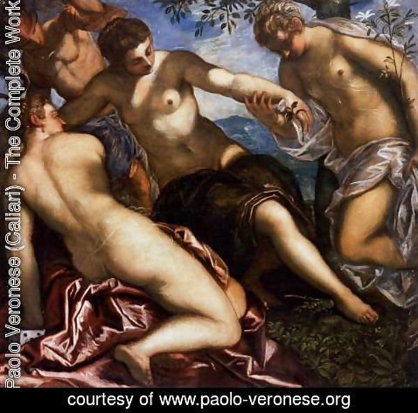 Paolo Veronese (Caliari) - Mercury and the Graces