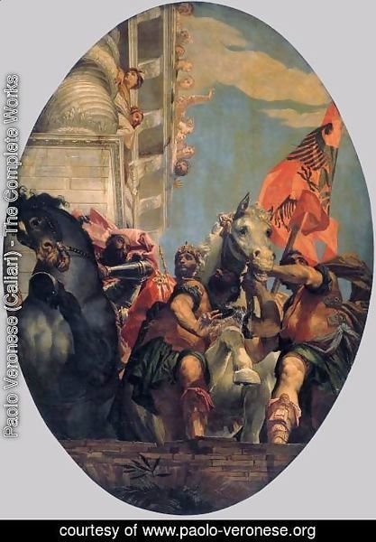 Paolo Veronese (Caliari) - The Triumph of Mordecai 2