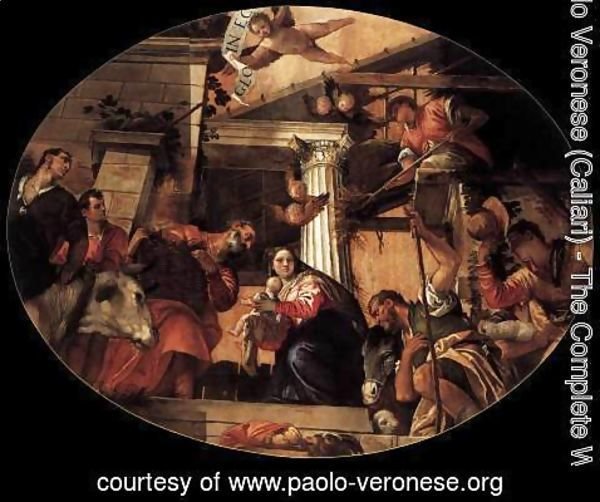 Paolo Veronese (Caliari) - Adoration of the Shepherds 4
