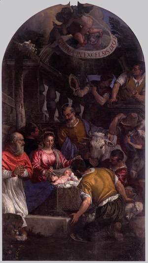 Paolo Veronese (Caliari) - Adoration of the Shepherds 6
