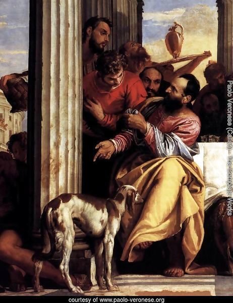 Feast in the House of Simon (detail)