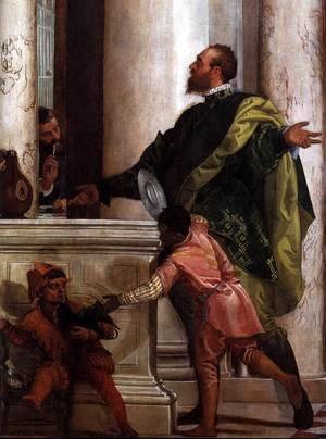 Paolo Veronese (Caliari) - Feast in the House of Levi (detail) 2