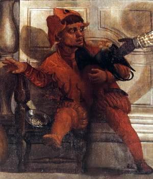 Paolo Veronese (Caliari) - Feast in the House of Levi (detail) 4