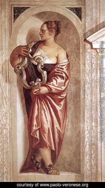 Paolo Veronese (Caliari) - Muse with Lyre
