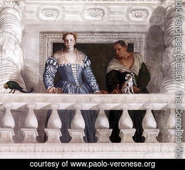 Paolo Veronese (Caliari) - Figures behind the Parapet