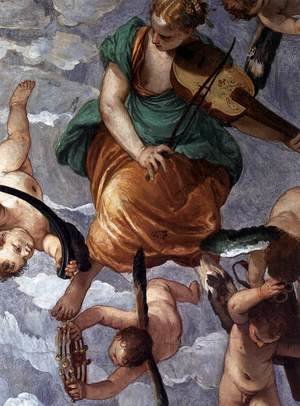 Paolo Veronese (Caliari) - Bacchus, Vertumnus and Saturn (detail)