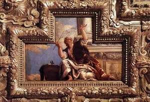 Paolo Veronese (Caliari) - Ceiling decoration (detail)