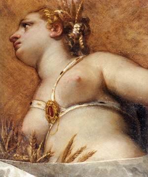 Paolo Veronese (Caliari) - Venice, Hercules, and Ceres (detail)