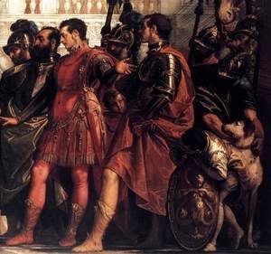 Paolo Veronese (Caliari) - The Family of Darius before Alexander (detail) 2