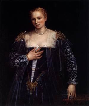 Paolo Veronese (Caliari) - Portrait of a Venetian Woman (La Belle Nani)