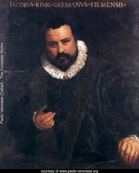 Portrait of Johann Jakob Konig