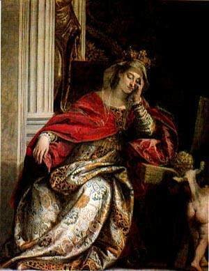 Paolo Veronese (Caliari) - The Wife Of Zebedee Interceding With Christ Over Her Sons Detail