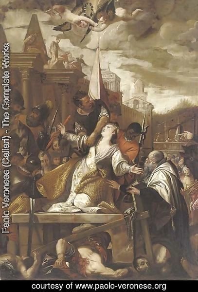 Paolo Veronese (Caliari) - The Martyrdom of Saint Afra