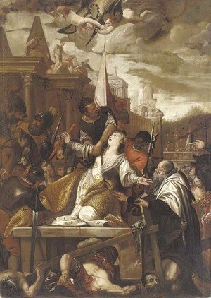 Paolo Veronese (Caliari) - The Martyrdom of Saint Afra