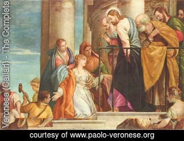 Paolo Veronese (Caliari) - Resurrecting the Youth of Nain