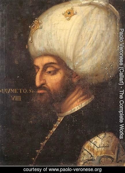 Portrait of Mehmed II