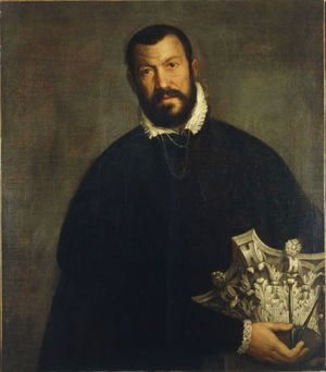 Paolo Veronese (Caliari) - Portrait of architect Vincenzo Scamozzi