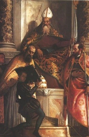 Saints Anthony, Cornelius and Cyprian (L santi Antonio, Cornelio e Cipriano)