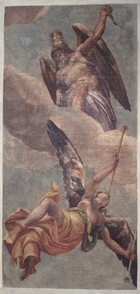 Time and Fame, from the sacristy