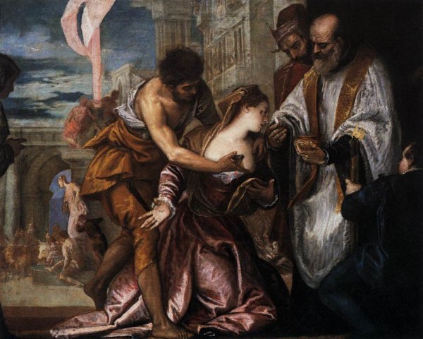 The Martyrdom and Last Communion of Saint Lucy