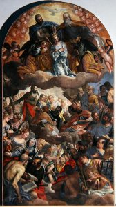 Coronation of the Virgin, 1586