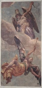 Time and Fame, from the sacristy