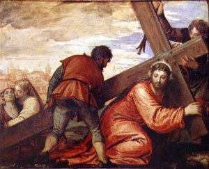 Christ Sinking under the Weight of the Cross