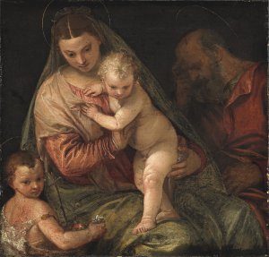 The Holy Family with the Infant St. John the Baptist