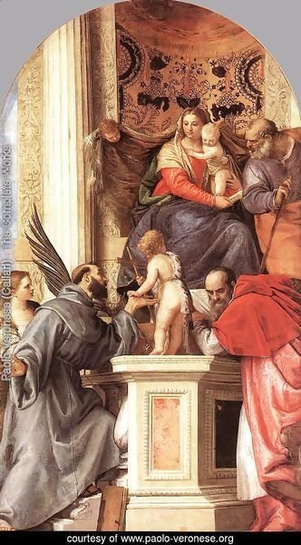 Madonna Enthroned with Saints c. 1562