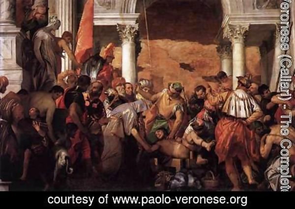 Paolo Veronese (Caliari) - Martyrdom of St Sebastian 1565
