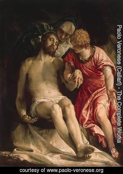 Paolo Veronese (Caliari) - Pieta 1576-82