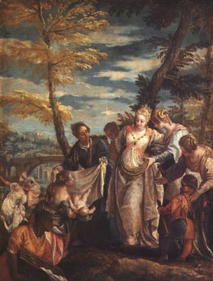 Paolo Veronese (Caliari) - The Finding of Moses
