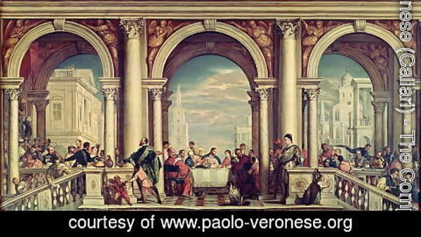 Paolo Veronese (Caliari) - The Feast in the House of Levi